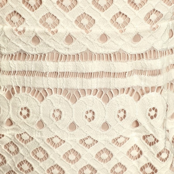 Lulu’s Steal a Kiss White Lace Dress - Picture 4 of 12